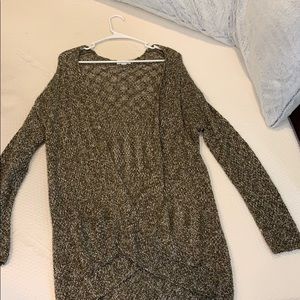 Garage cardigan with pockets